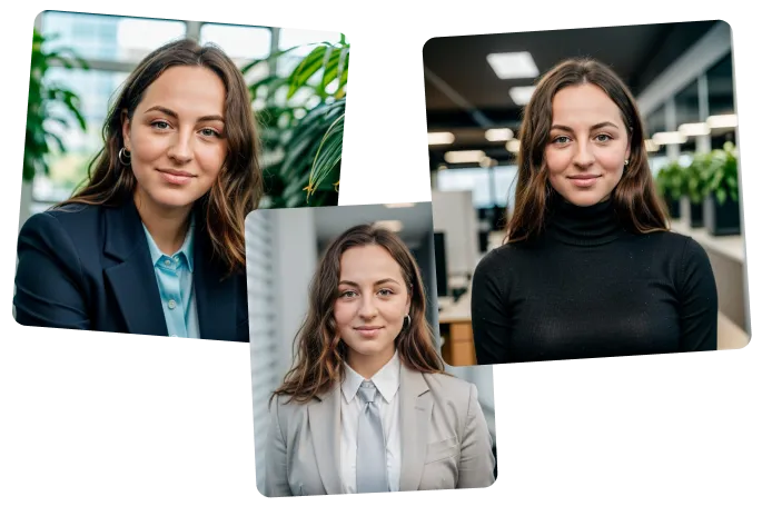 featureCreate Unique AI Headshots β Perfect for Business and Social Media